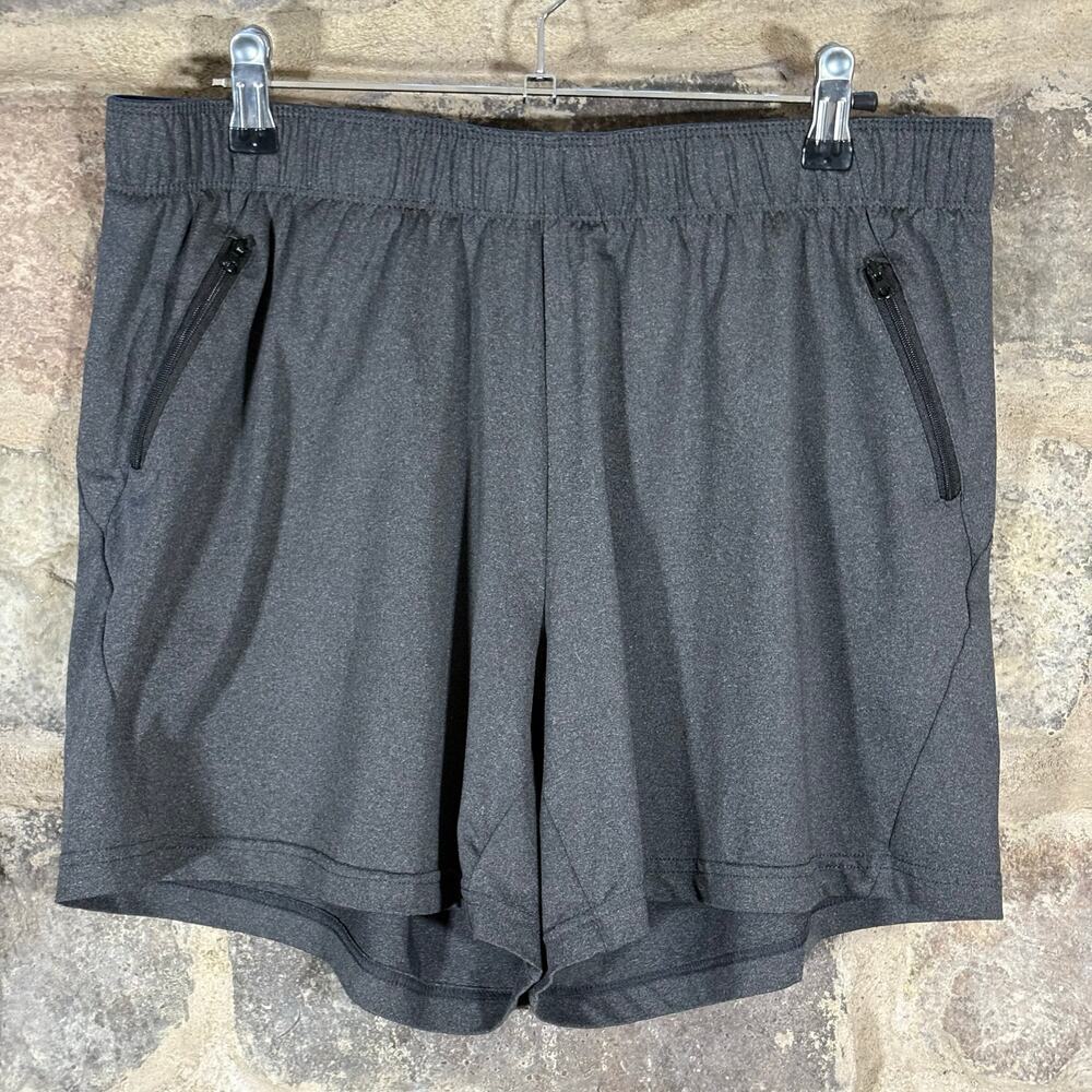 Liberty Pro Gray Lightweight‎ Athletic Shorts Woman's Large Running Yoga Casual